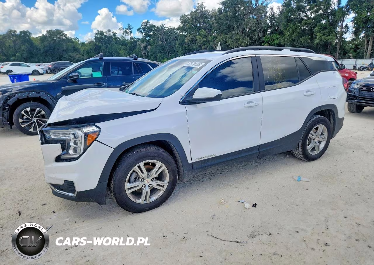 2022 GMC Terrain Sle VIN:3GKALMEVXNL201927 - 1