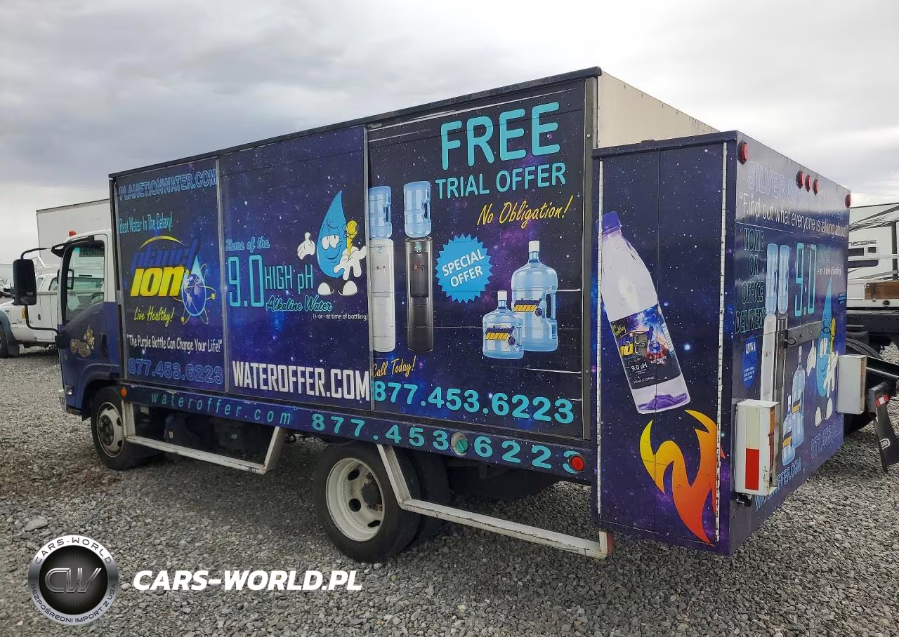 2015 Isuzu Nrr Box Truck VIN:JALE5W167F7300534 - 2