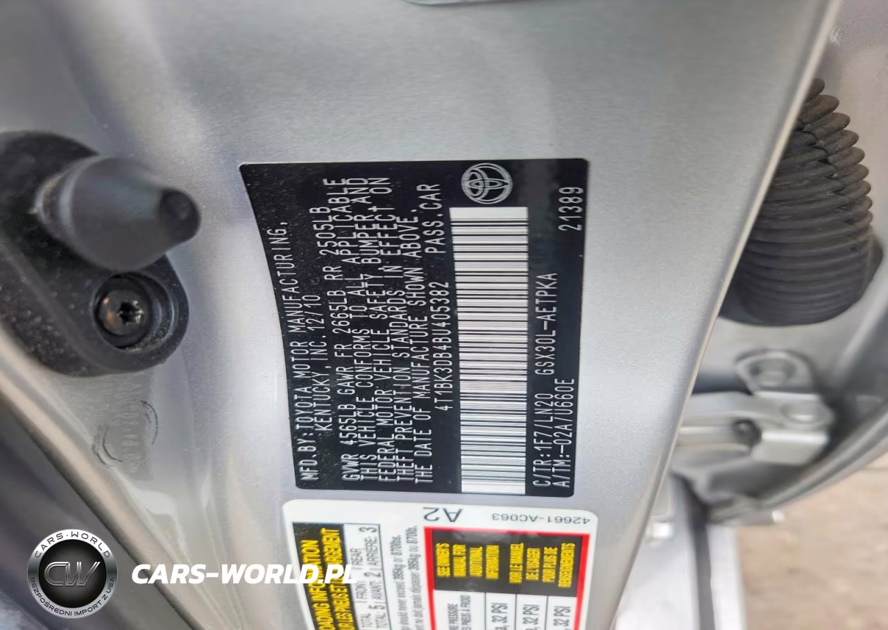 2011 Toyota Avalon Limited VIN:4T1BK3DB4BU405382 - 12