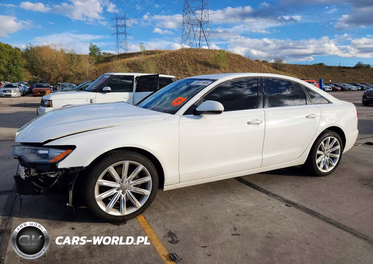 2014 Audi A6 Premium Plus VIN:WAUGFAFC9EN060208 - 1