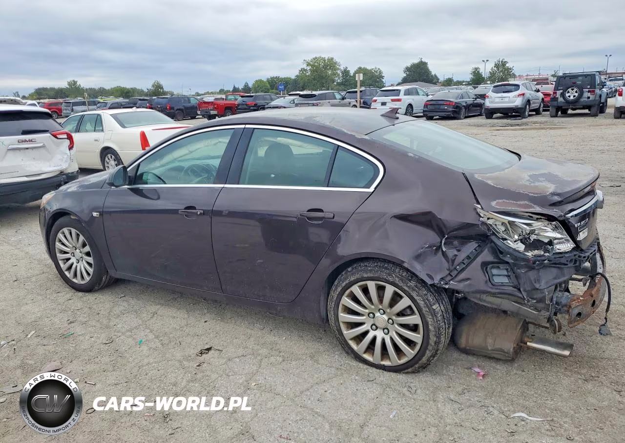 2011 Buick Regal Cxl VIN:W04GX5GV8B1055876 - 2