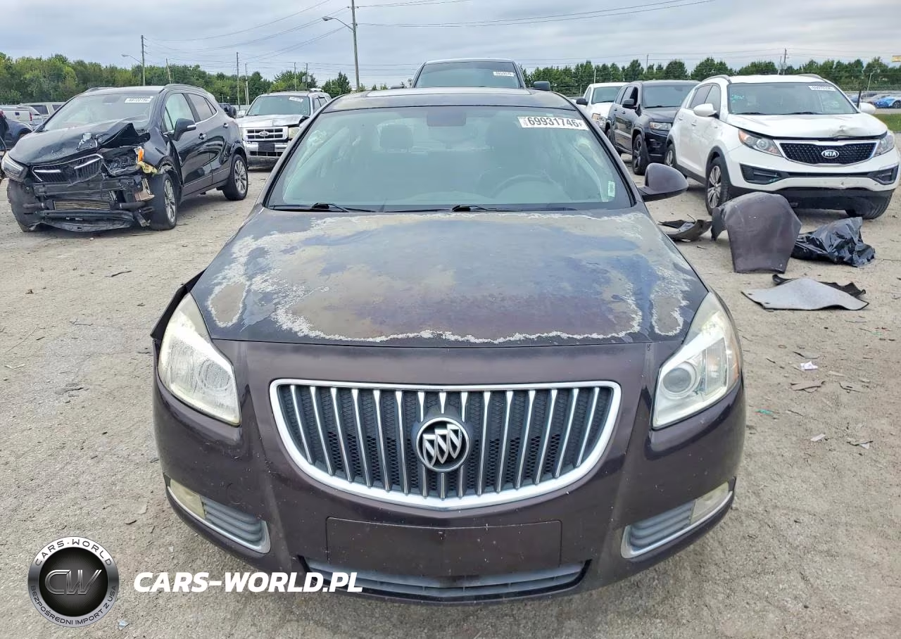 2011 Buick Regal Cxl VIN:W04GX5GV8B1055876 - 5