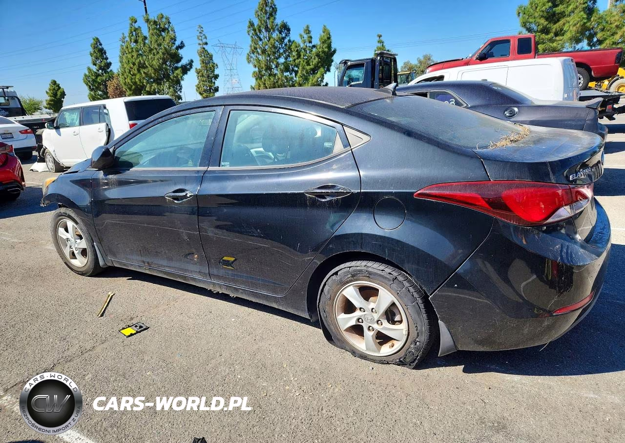 2015 Hyundai Elantra Se VIN:KMHDH4AEXFU388010 - 2