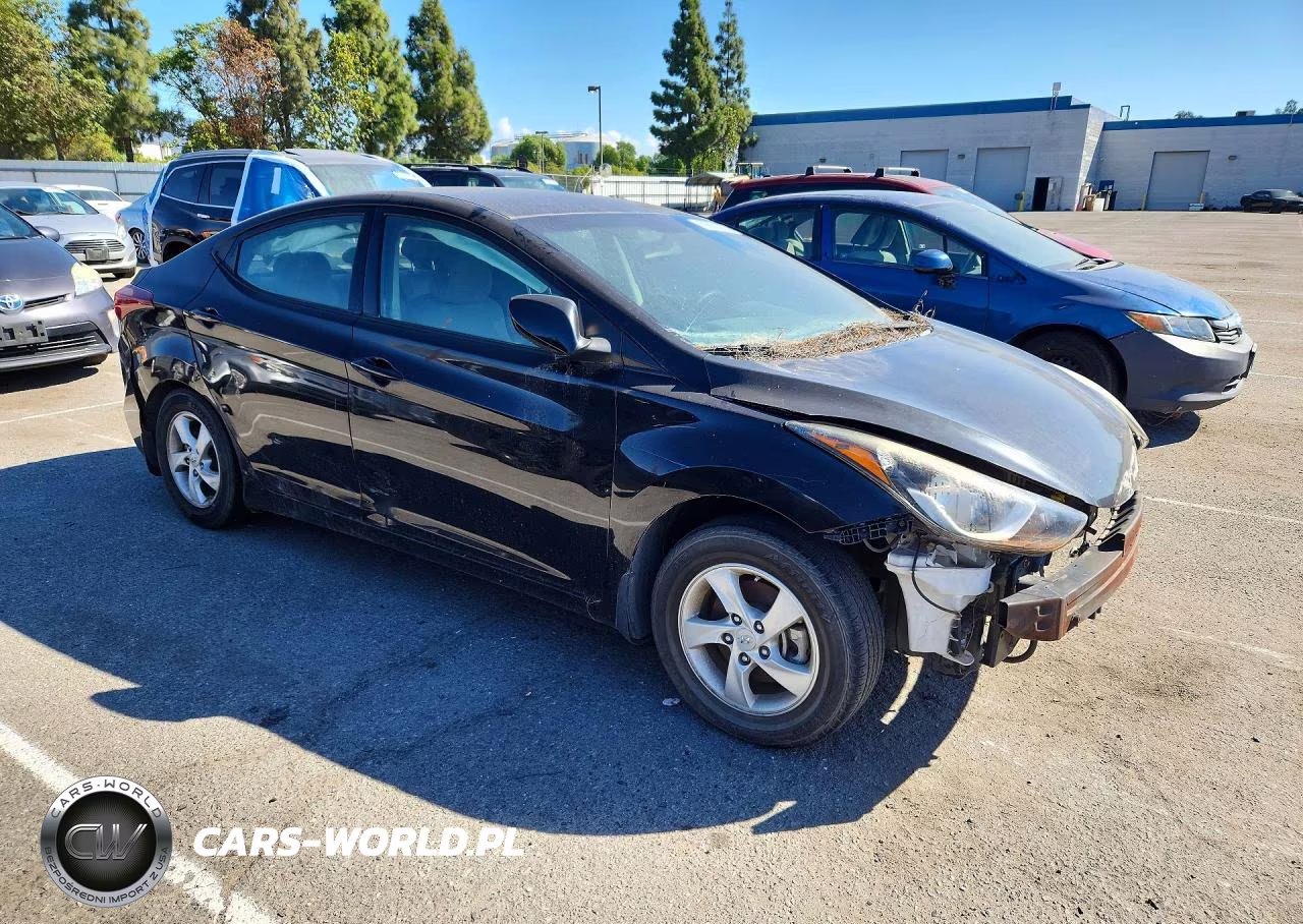 2015 Hyundai Elantra Se VIN:KMHDH4AEXFU388010 - 4