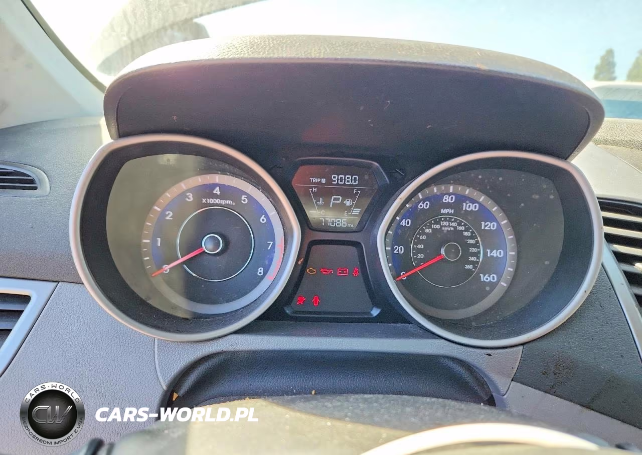 2015 Hyundai Elantra Se VIN:KMHDH4AEXFU388010 - 9