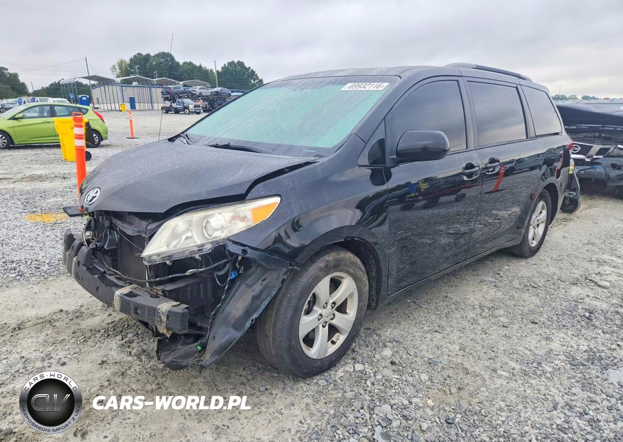2014 Toyota Sienna Xle 8-Passenger VIN:5TDYK3DCXES469359 - 1