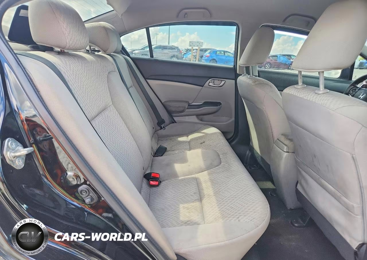 2014 Honda Civic Lx VIN:2HGFB2F50EH538320 - 10
