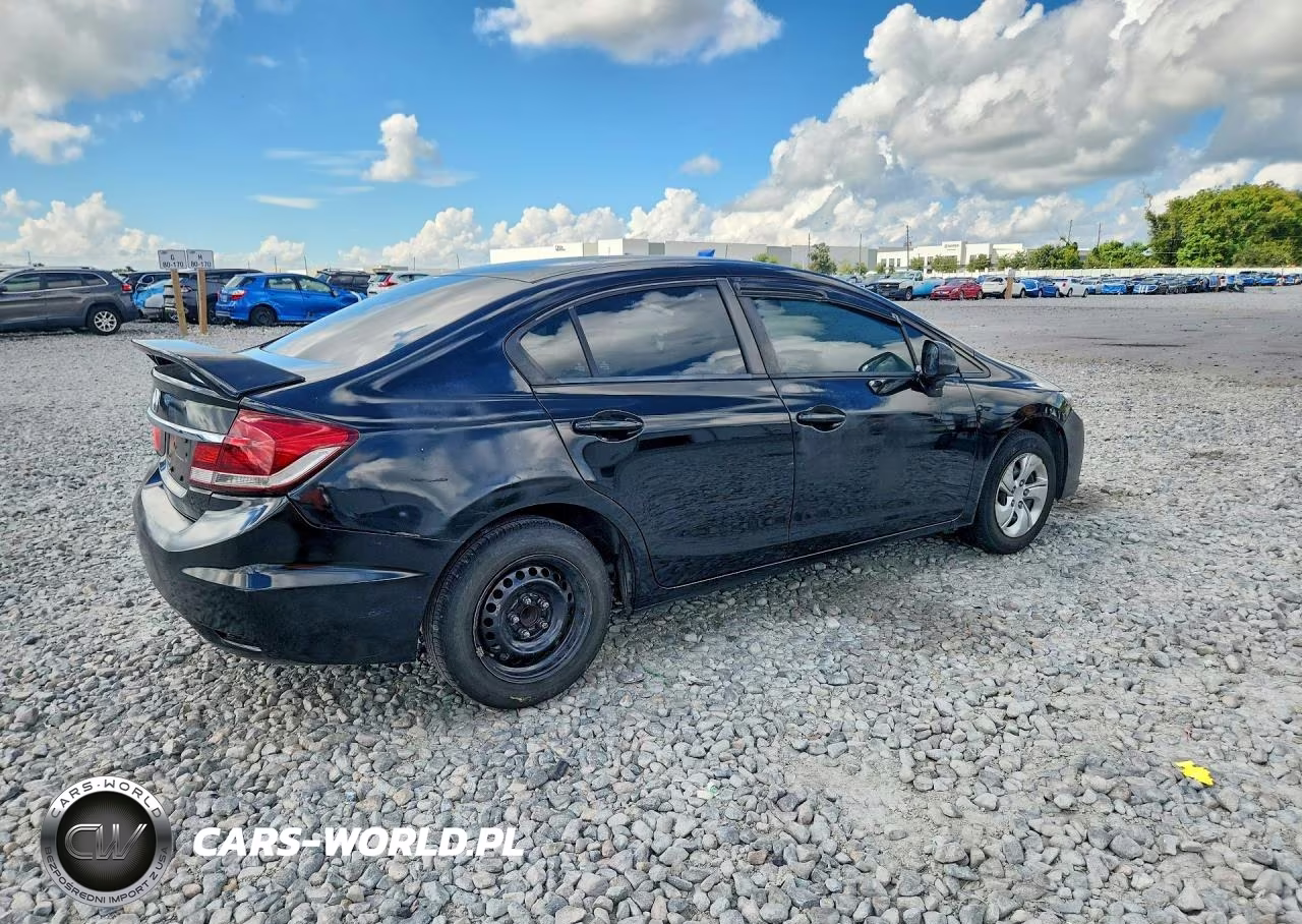 2014 Honda Civic Lx VIN:2HGFB2F50EH538320 - 3