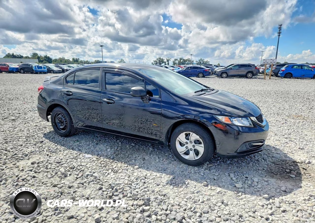 2014 Honda Civic Lx VIN:2HGFB2F50EH538320 - 4