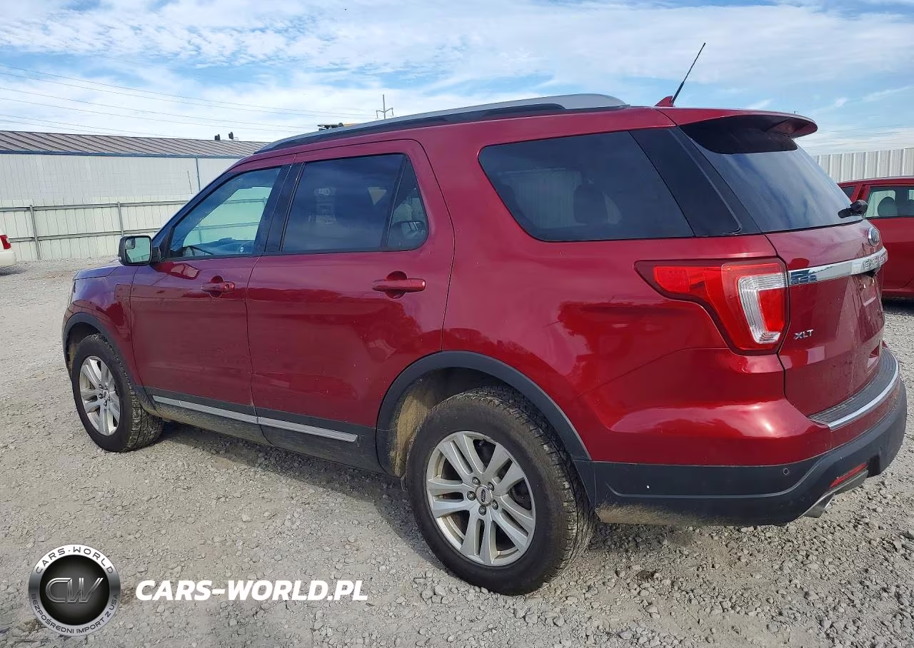 2018 Ford Explorer Xlt VIN:1FM5K8D86JGC67579 - 2
