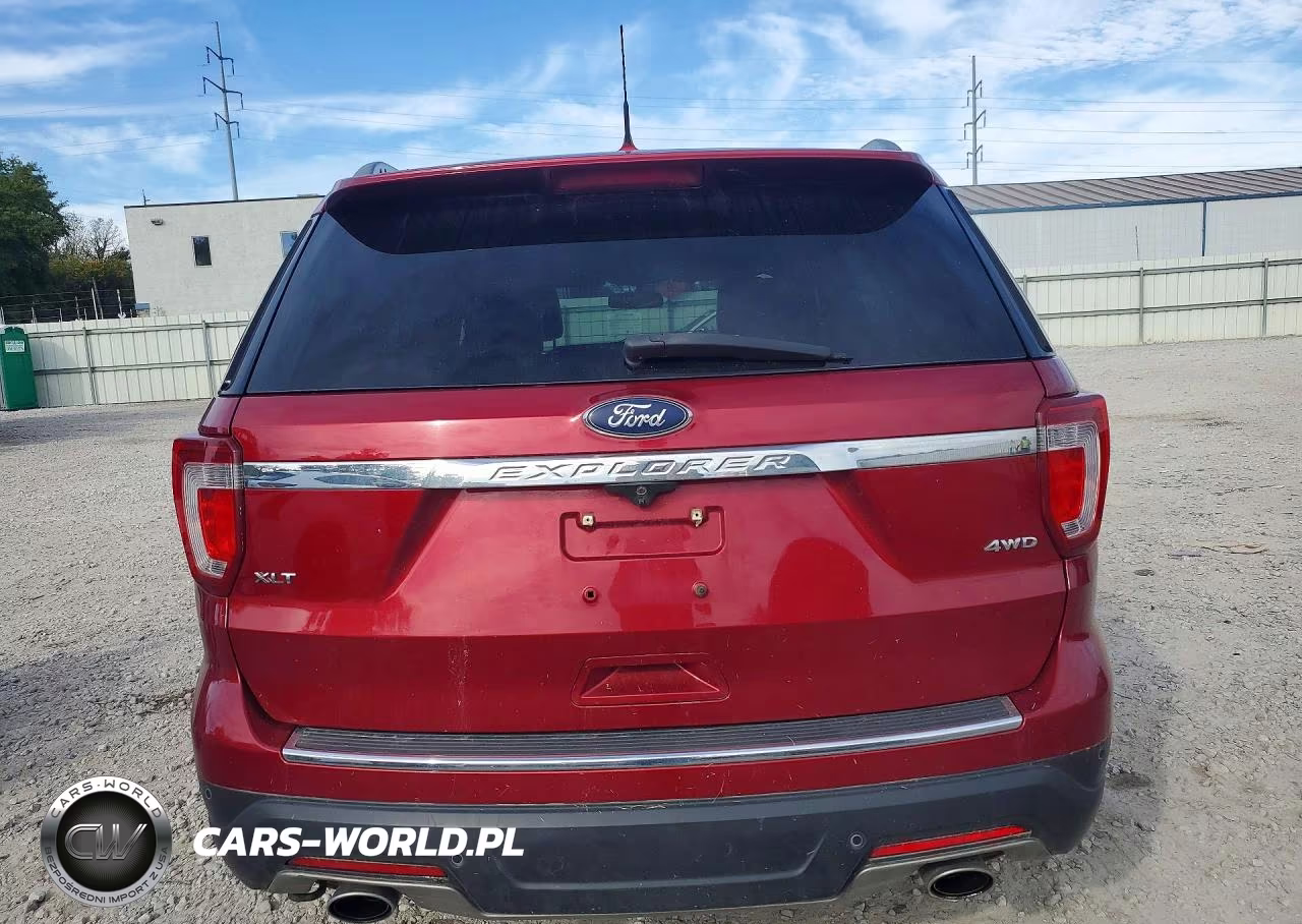 2018 Ford Explorer Xlt VIN:1FM5K8D86JGC67579 - 6