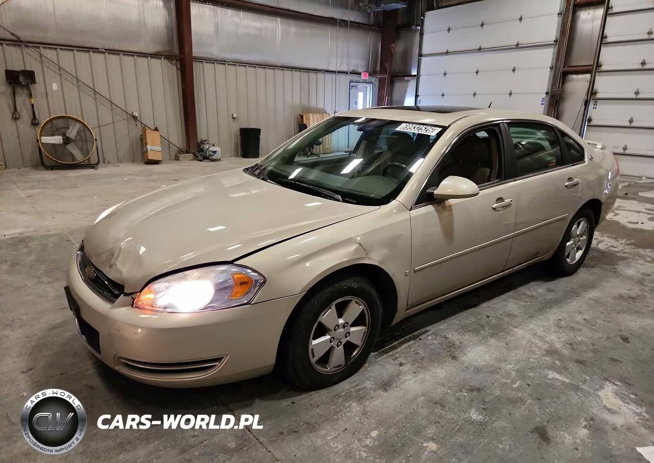 2008 Chevrolet Impala Lt VIN:2G1WT58K889257020 - 1