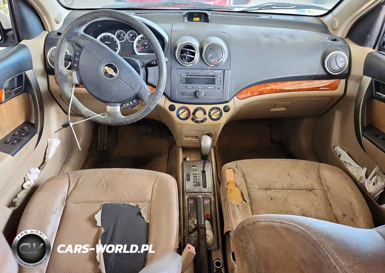 2008 Chevrolet Aveo Lt VIN:KL1TG56638B015164 - 8