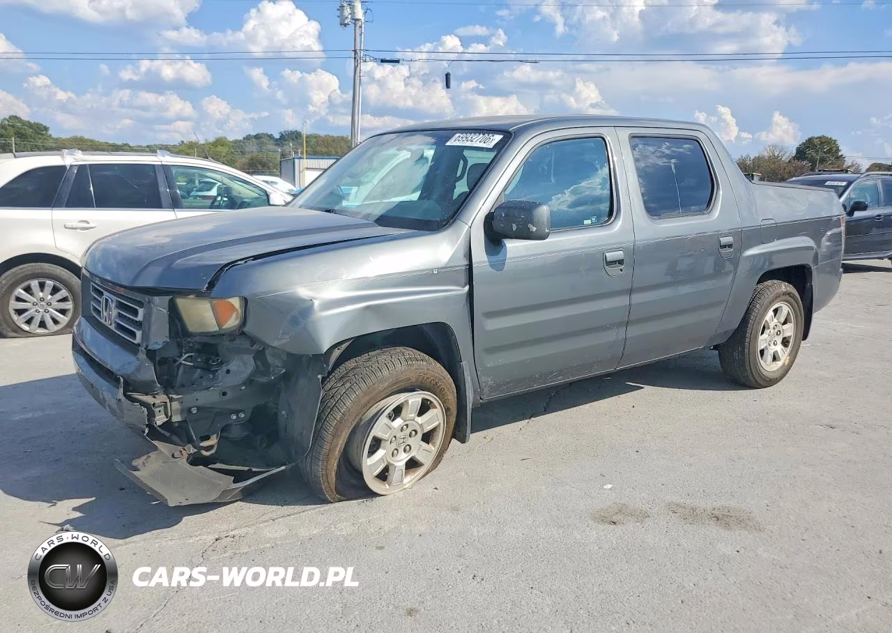 2008 Honda Ridgeline Rts VIN:2HJYK16428H528249 - 1