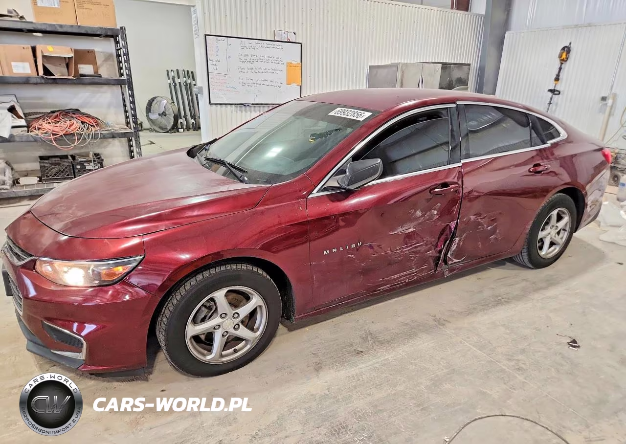 2016 Chevrolet Malibu Ls VIN:1G1ZB5ST7GF193415 - 1