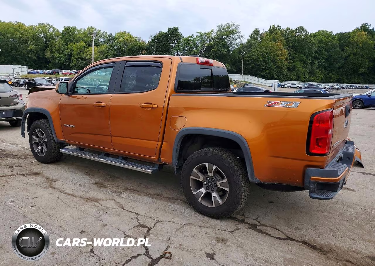 2017 Chevrolet Colorado Z71 VIN:1GCGTDEN0H1307868 - 2