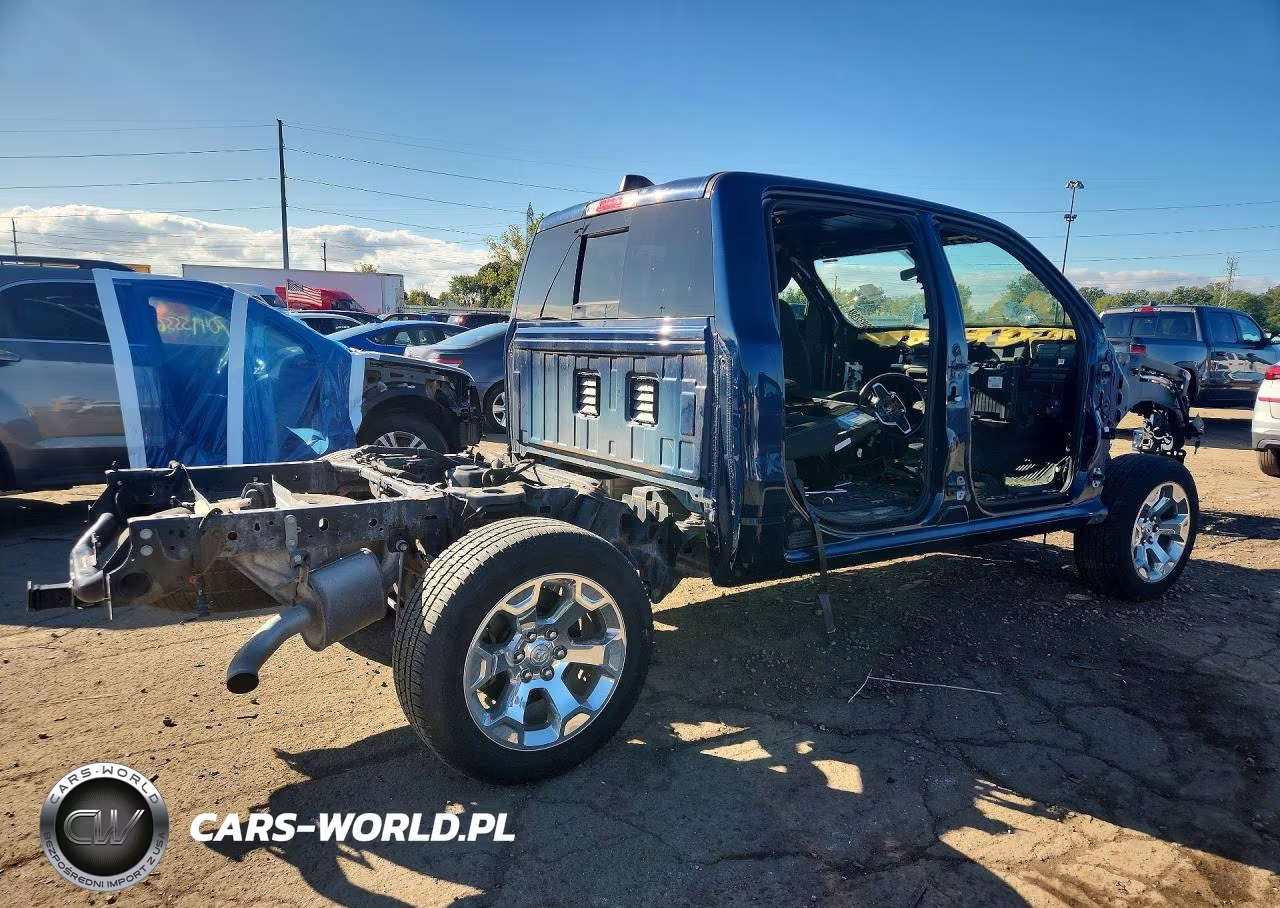 2019 Ram 1500 Big Horn-Lone Star VIN:1C6RRFFG4KN819191 - 3