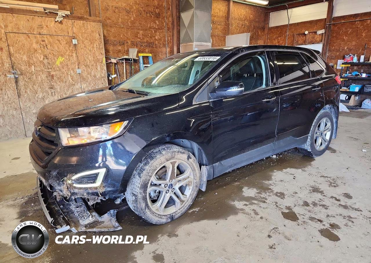 2017 Ford Edge Titanium VIN:2FMPK4K95HBB34780 - 1
