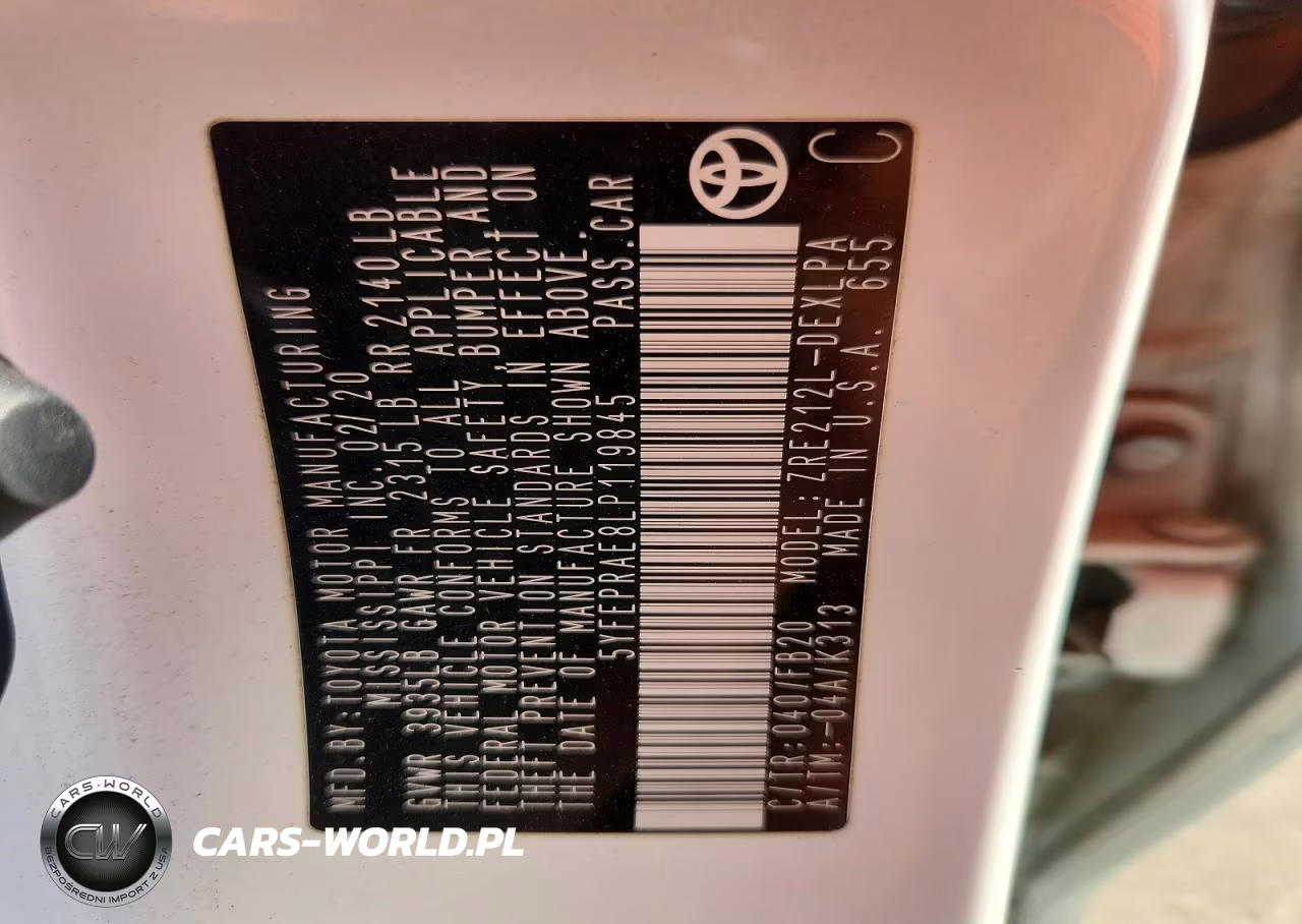 2020 Toyota Corolla Le VIN:5YFEPRAE8LP119845 - 13