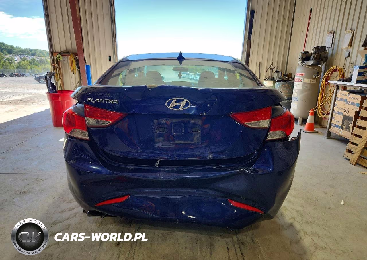 2013 Hyundai Elantra Gls VIN:5NPDH4AE9DH368181 - 6