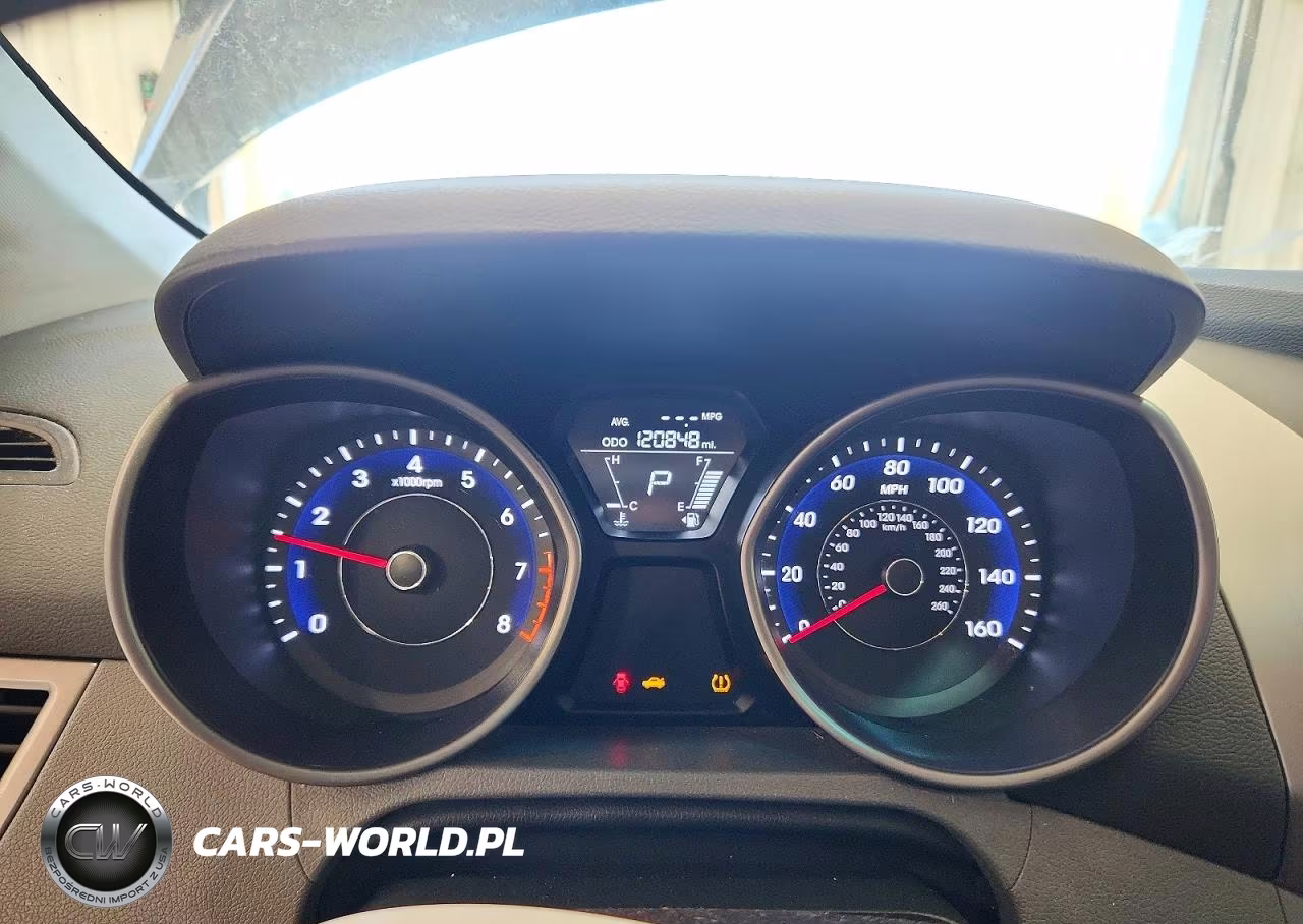 2013 Hyundai Elantra Gls VIN:5NPDH4AE9DH368181 - 9