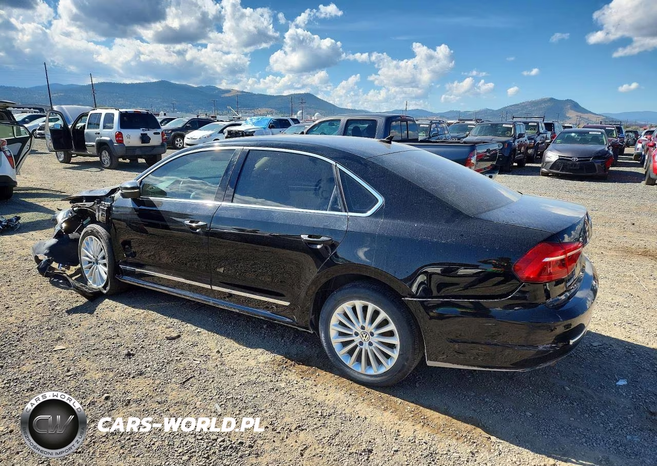 2016 Volkswagen Passat Se VIN:1VWBS7A38GC033662 - 2