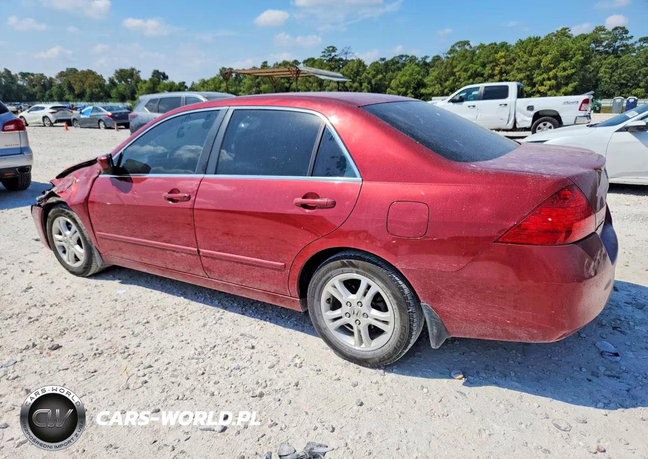 2007 Honda Accord Se VIN:1HGCM563X7A036073 - 2