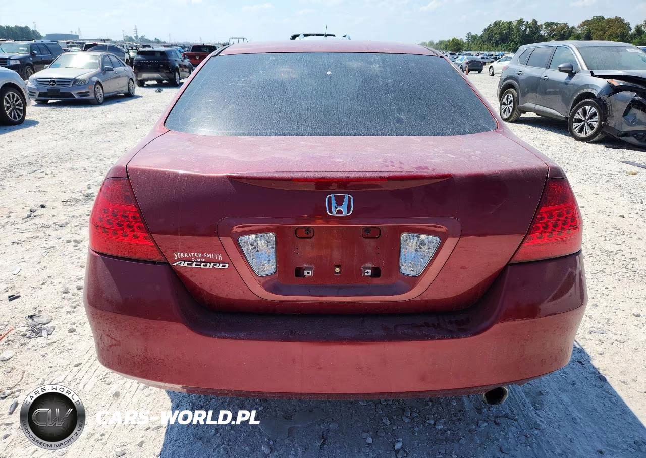 2007 Honda Accord Se VIN:1HGCM563X7A036073 - 6