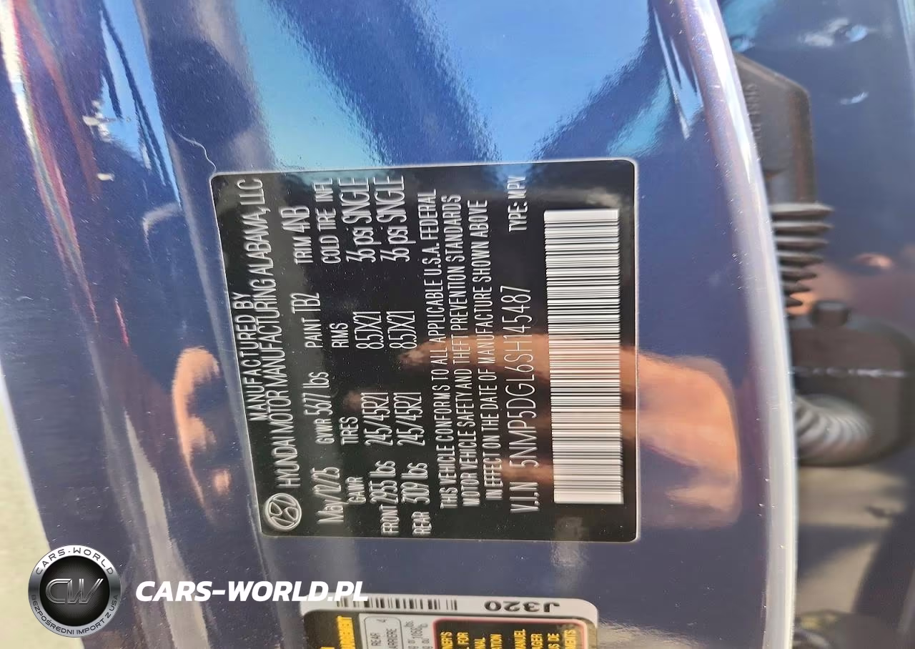 2025 Hyundai Santa Fe Calligraphy VIN:5NMP5DGL6SH145487 - 13