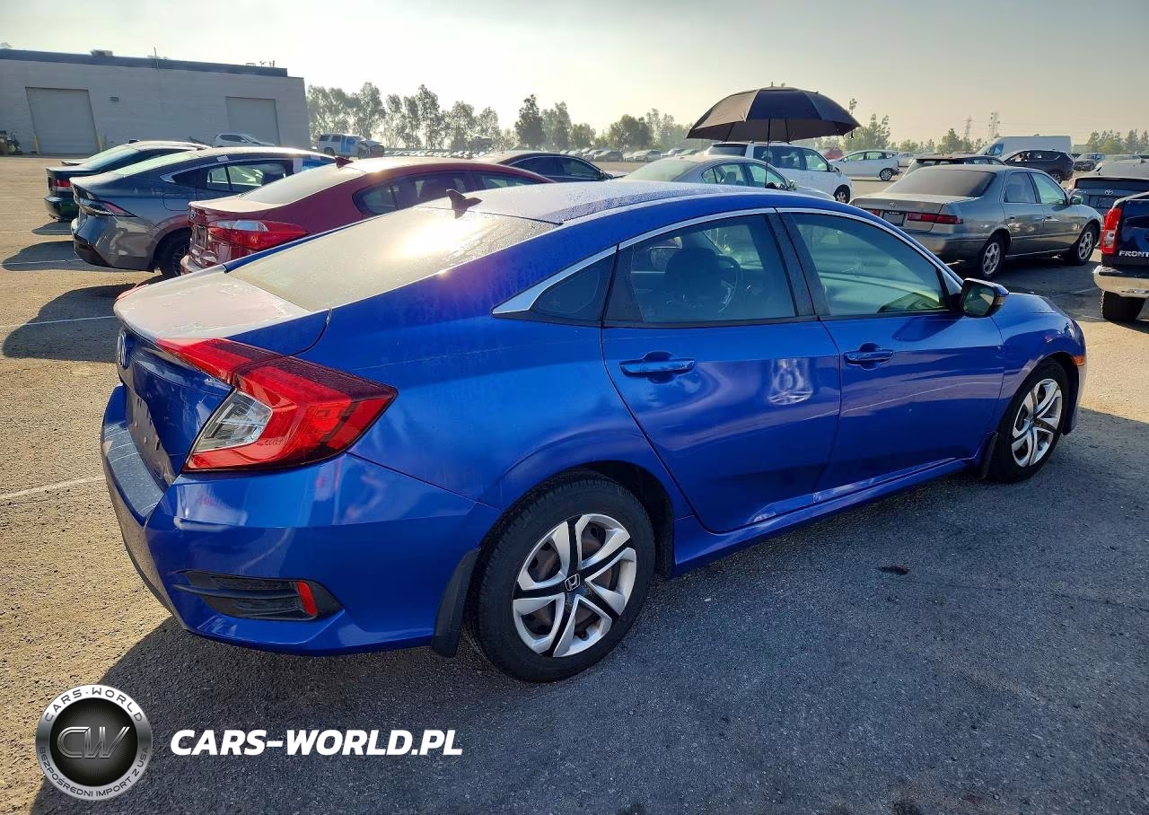 2017 Honda Civic Lx VIN:19XFC2F55HE022658 - 3