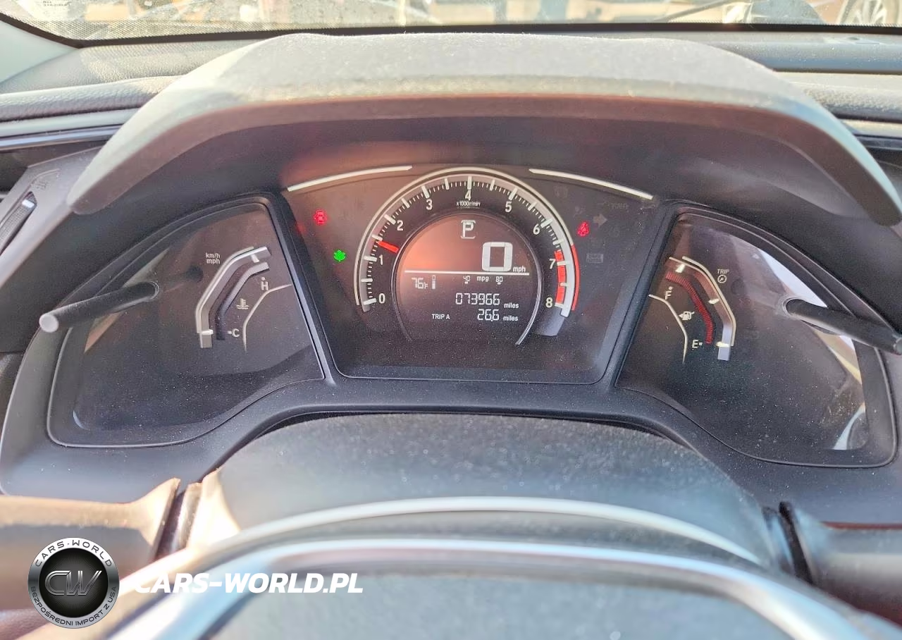 2017 Honda Civic Lx VIN:19XFC2F55HE022658 - 9