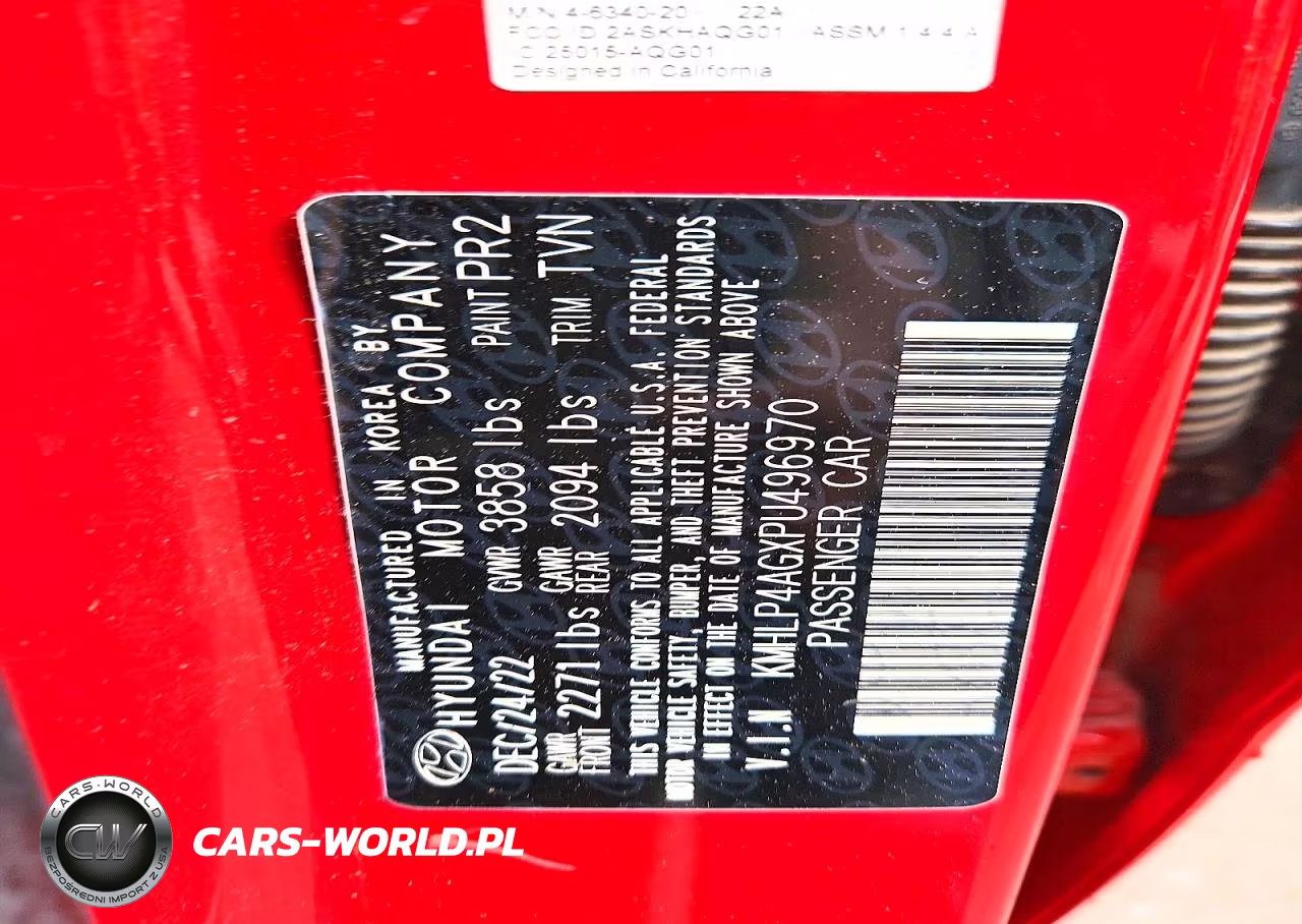 2023 Hyundai Elantra Limited VIN:KMHLP4AGXPU496970 - 12