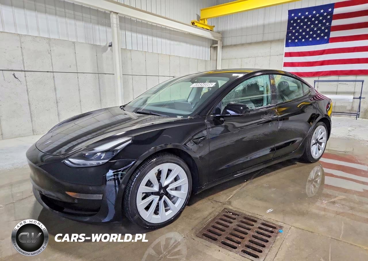 2022 Tesla Model 3 VIN:5YJ3E1EA0NF371206 - 1