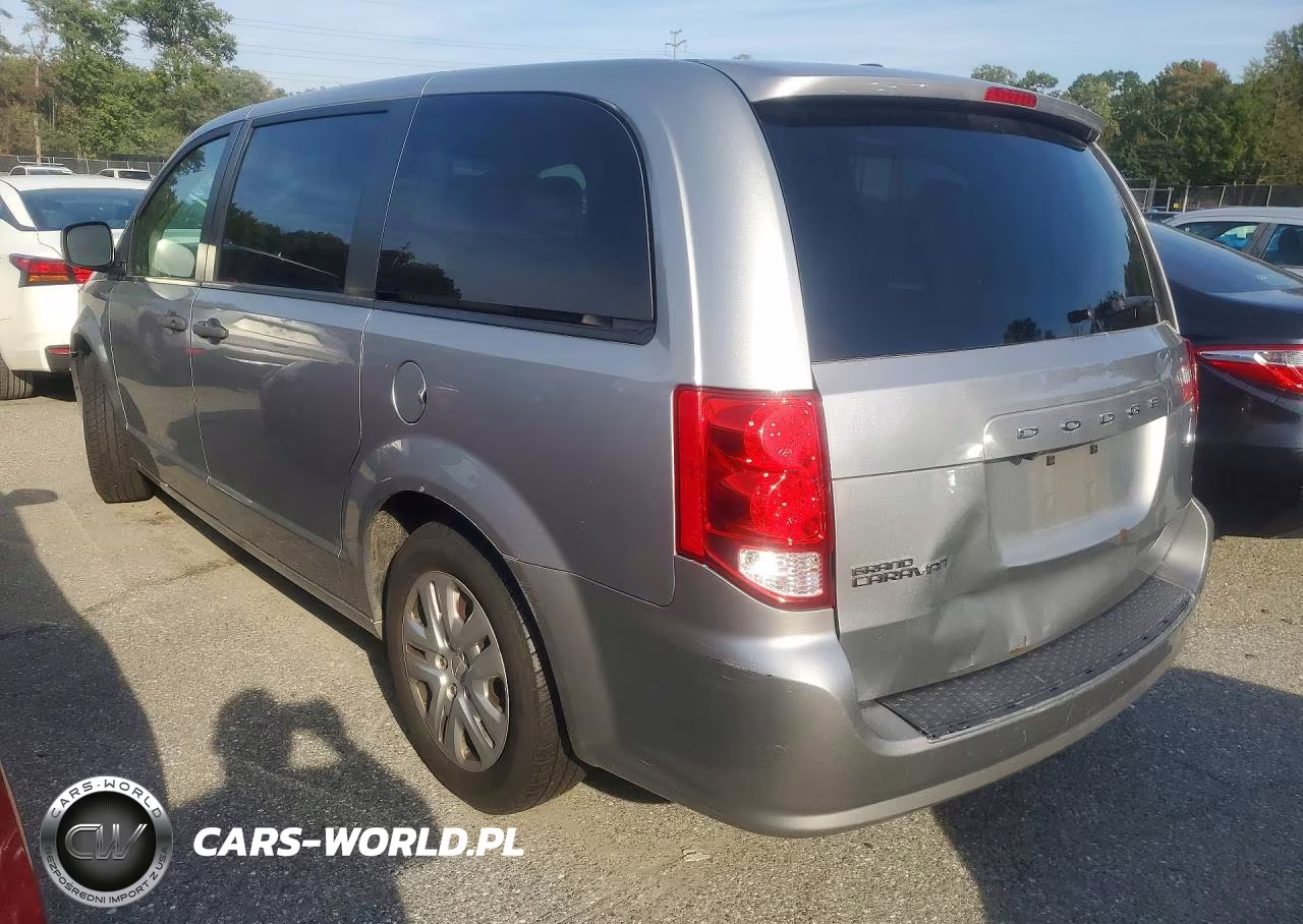 2019 Dodge Grand Caravan Se VIN:2C4RDGBG8KR501368 - 2