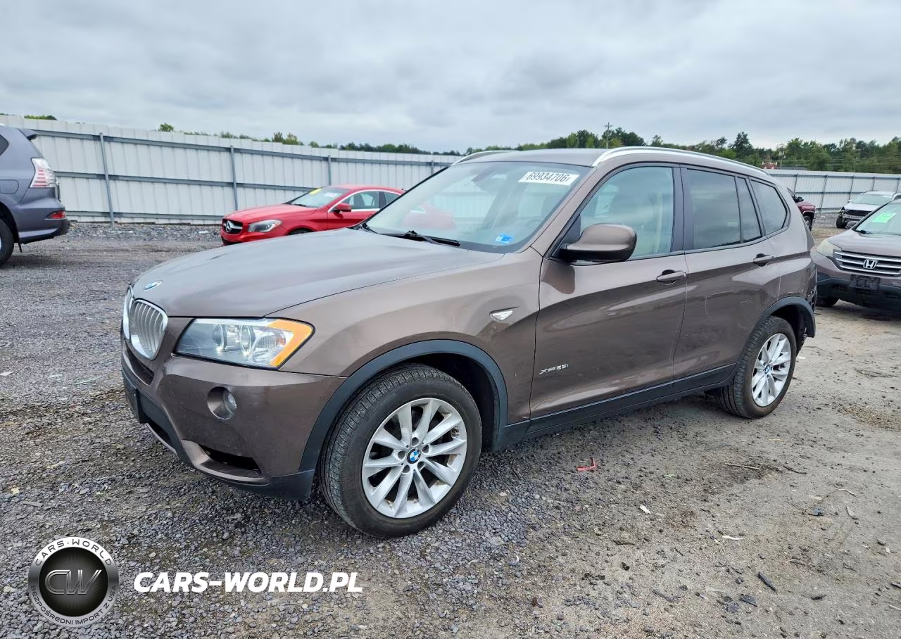2013 BMW X3 xDrive28I VIN:5UXWX9C52D0D08117 - 1