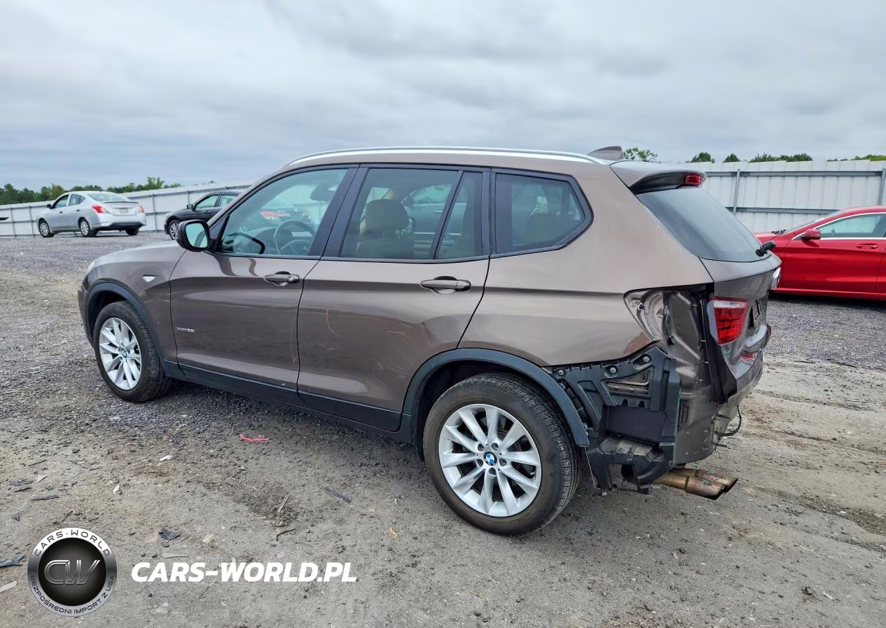 2013 BMW X3 xDrive28I VIN:5UXWX9C52D0D08117 - 2