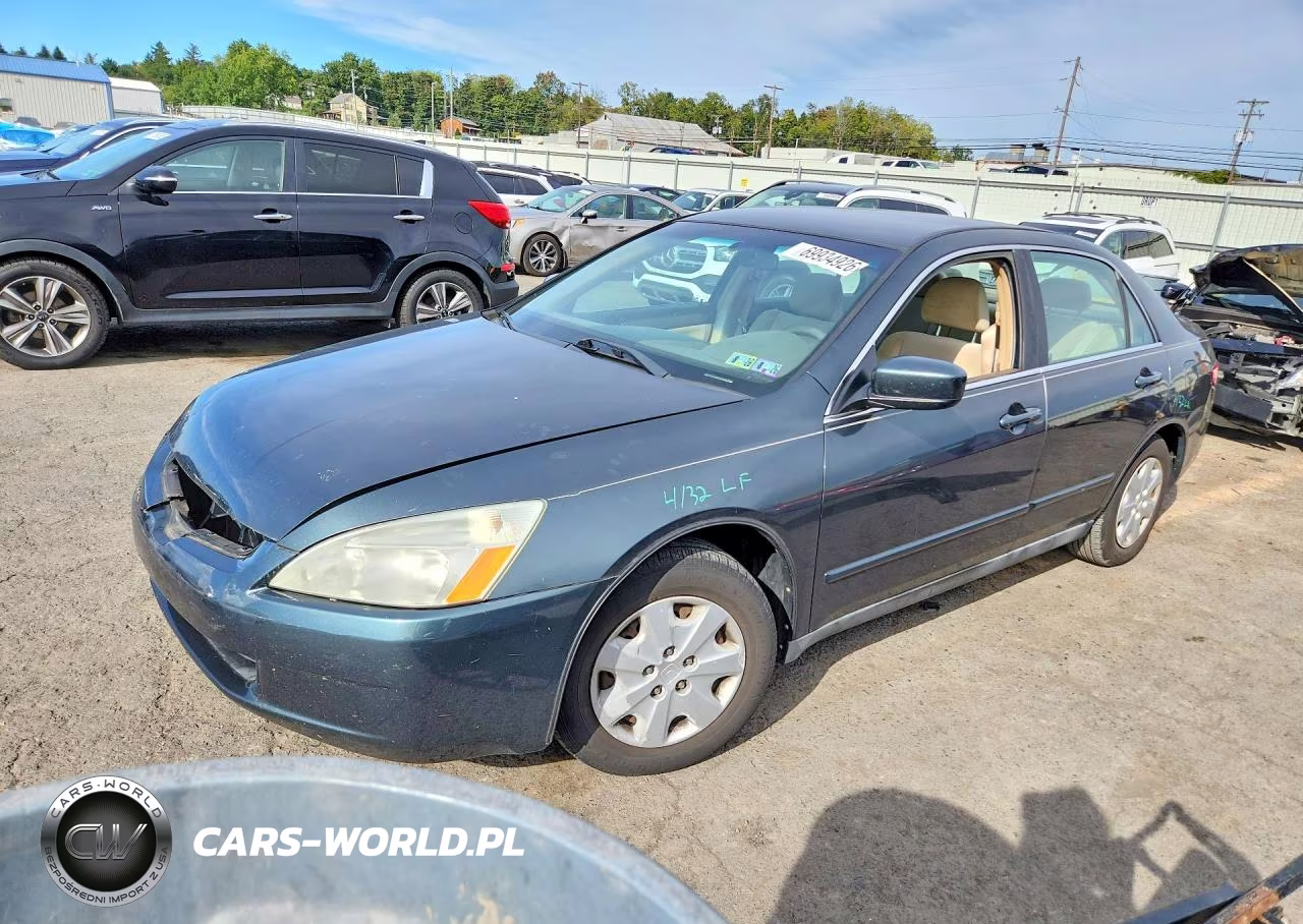 2004 Honda Accord Lx VIN:1HGCM56354A142393 - 1
