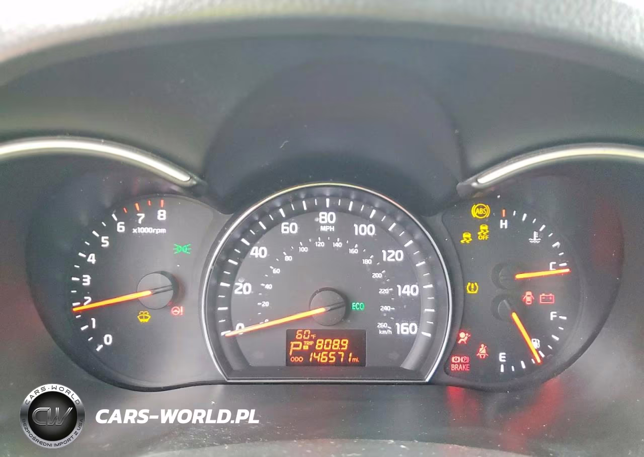 2014 Kia Sorento Lx VIN:5XYKT3A6XEG431063 - 9