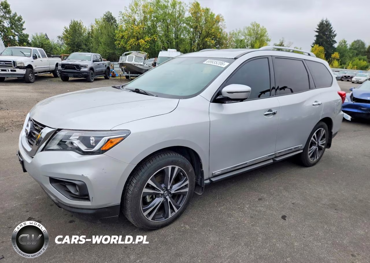 2017 Nissan Pathfinder Platinum VIN:5N1DR2MM1HC611788 - 1
