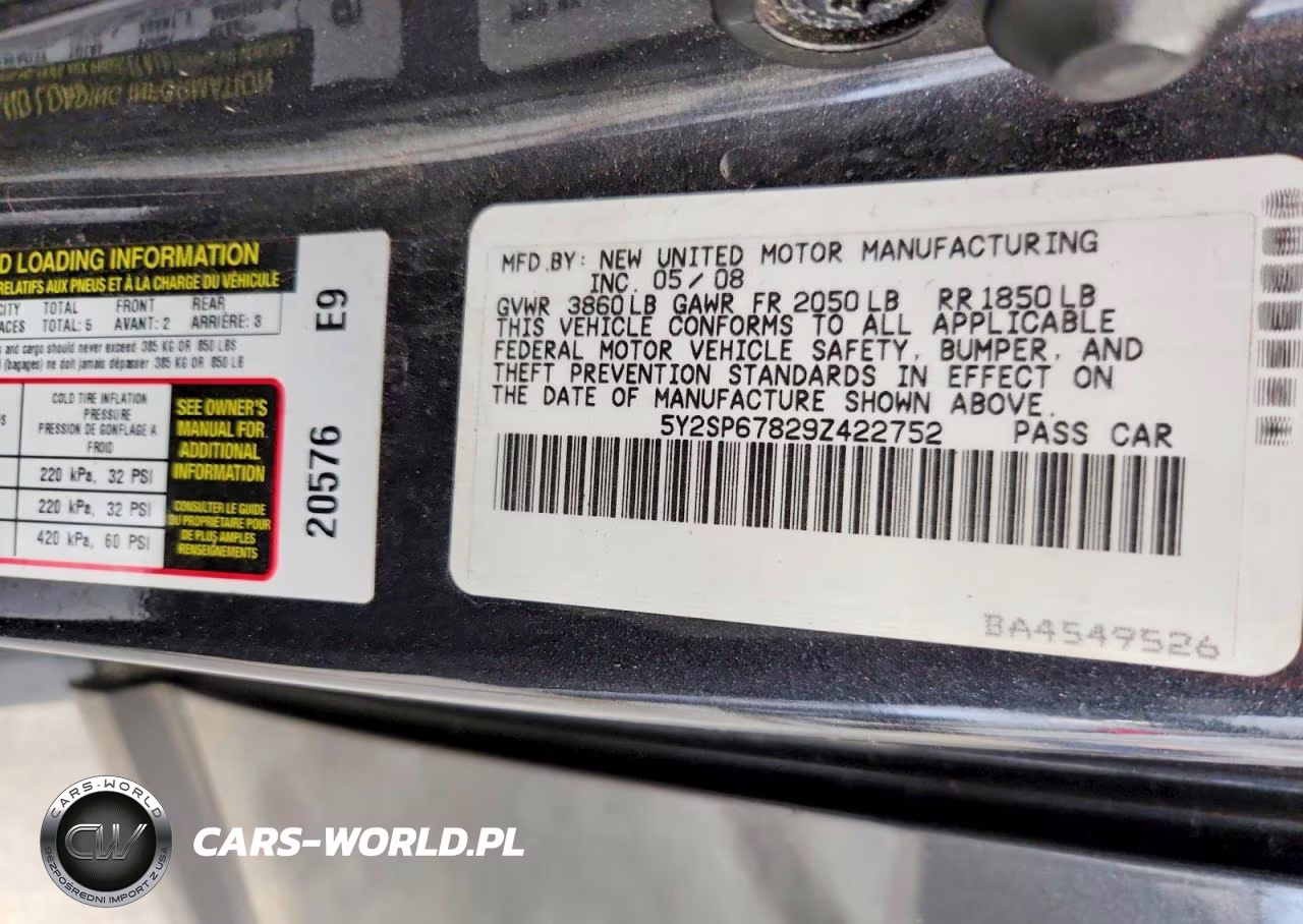2009 Pontiac Vibe VIN:5Y2SP67829Z422752 - 13