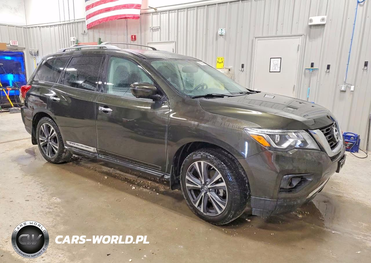2017 Nissan Pathfinder Platinum VIN:5N1DR2MM5HC602687 - 4