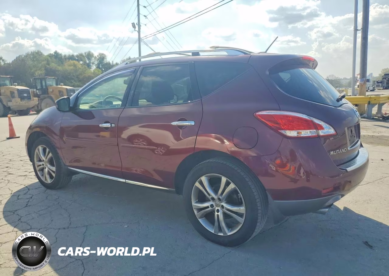 2011 Nissan Murano S VIN:JN8AZ1MW8BW176507 - 2