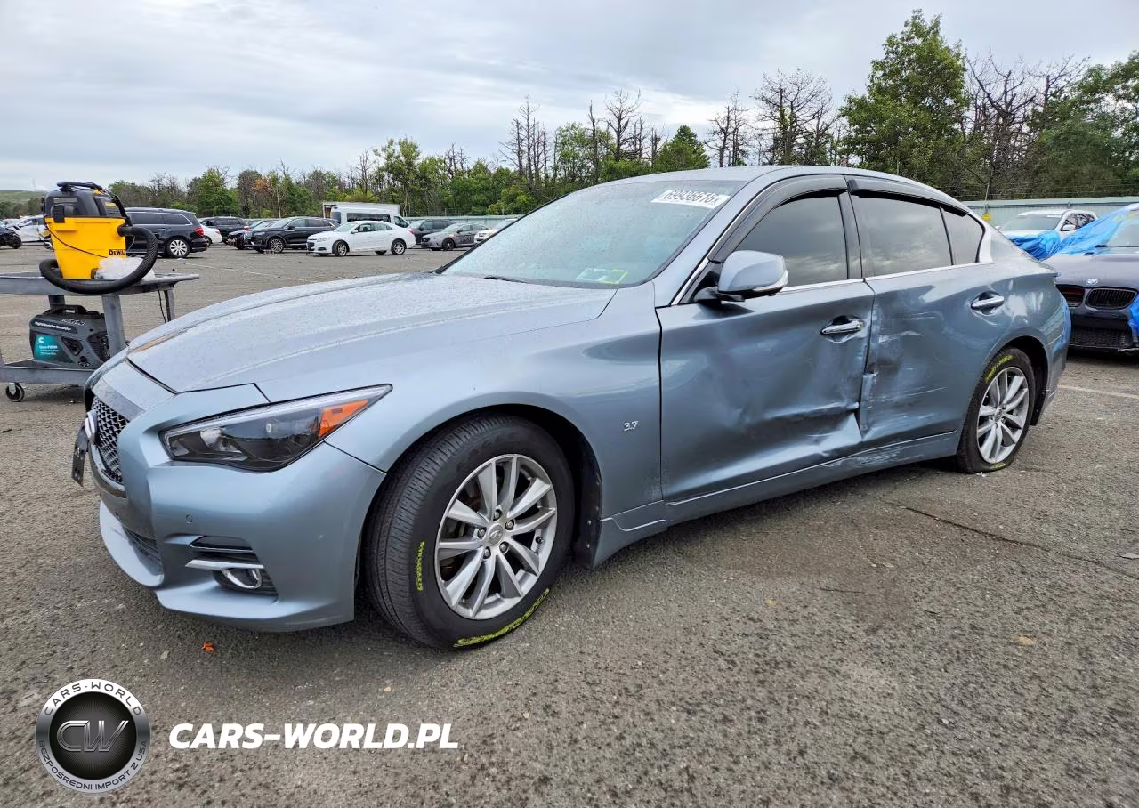 2014 Infiniti Q50 Premium VIN:JN1BV7AR3EM697036 - 1