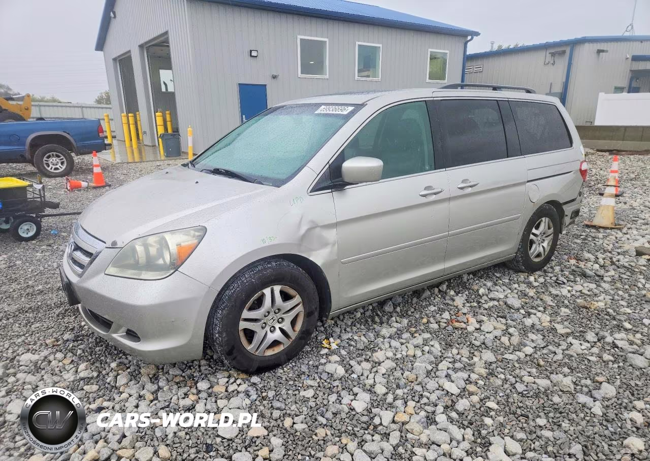 2007 Honda Odyssey Exl VIN:5FNRL387X7B098726 - 1