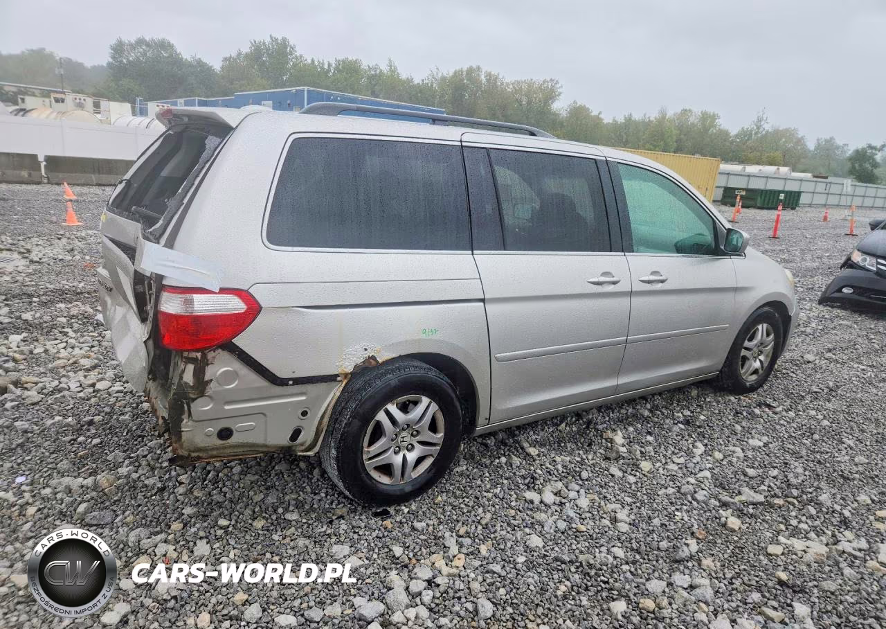 2007 Honda Odyssey Exl VIN:5FNRL387X7B098726 - 3