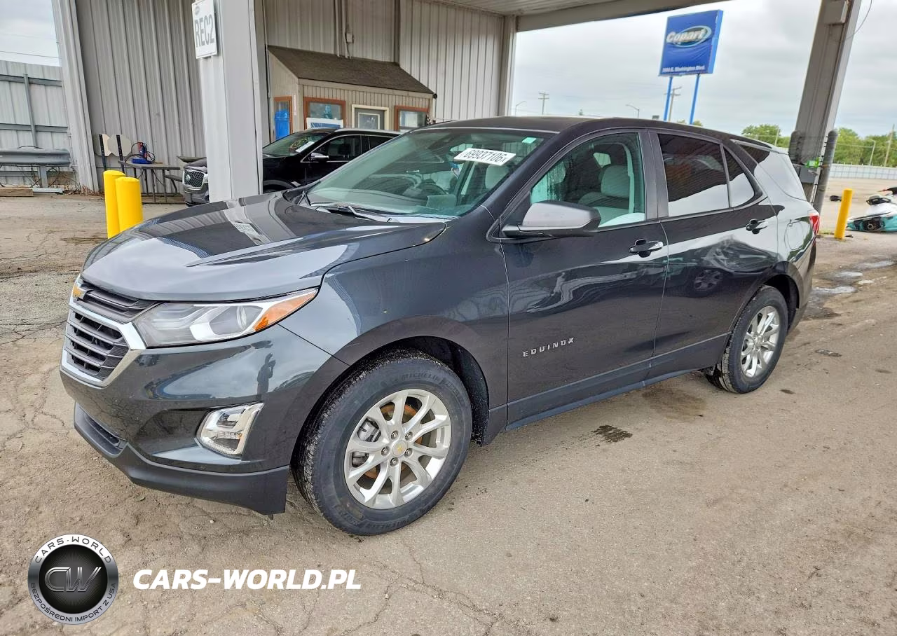 2021 Chevrolet Equinox Ls VIN:2GNAXHEV0M6104348 - 1