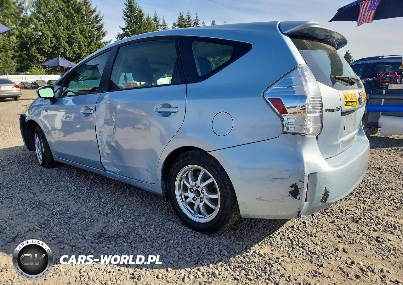 2012 Toyota Prius V Three VIN:JTDZN3EU9C3027223 - 2