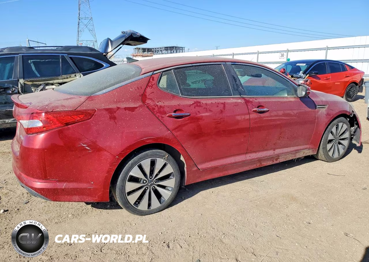 2012 Kia Optima Sx VIN:5XXGR4A69CG074714 - 3