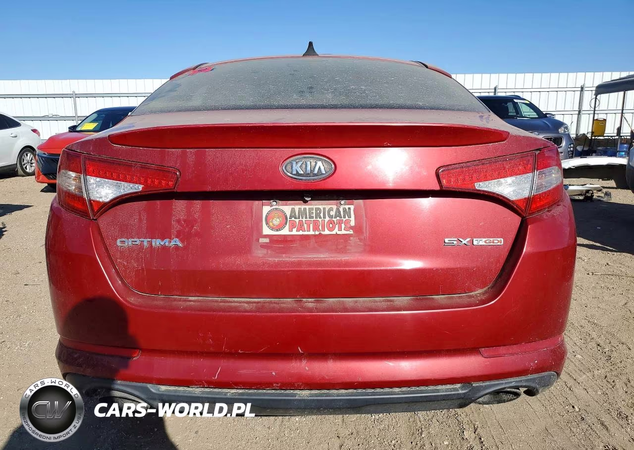 2012 Kia Optima Sx VIN:5XXGR4A69CG074714 - 6