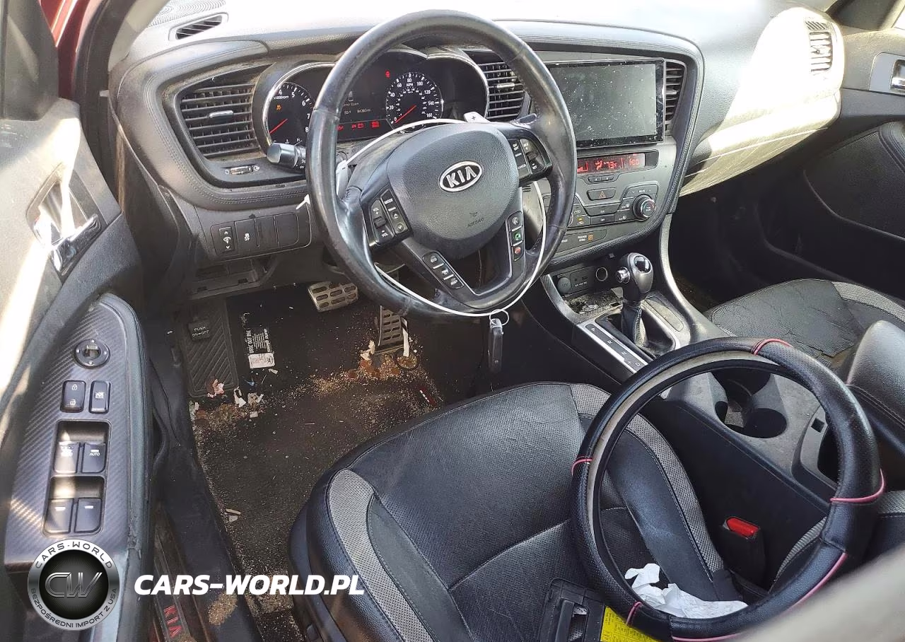 2012 Kia Optima Sx VIN:5XXGR4A69CG074714 - 8